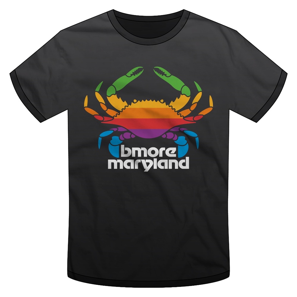 Baltimore Maryland, Apple Crab, Bmore, 410 T-shirt